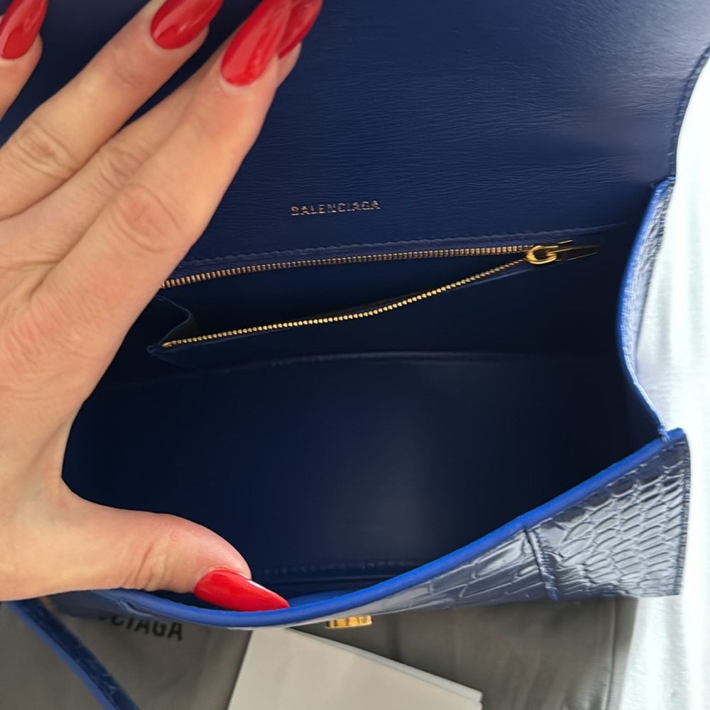Balenciaga hourglass crocodile embossed - Picture 3 of 7